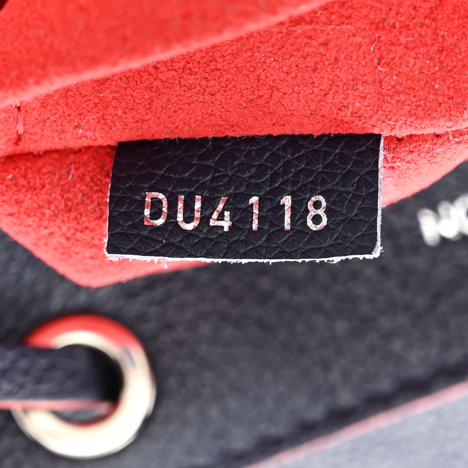 Louis Vuitton Soft Calfskin Lockme Backpack Marine Rouge 7 of 10
