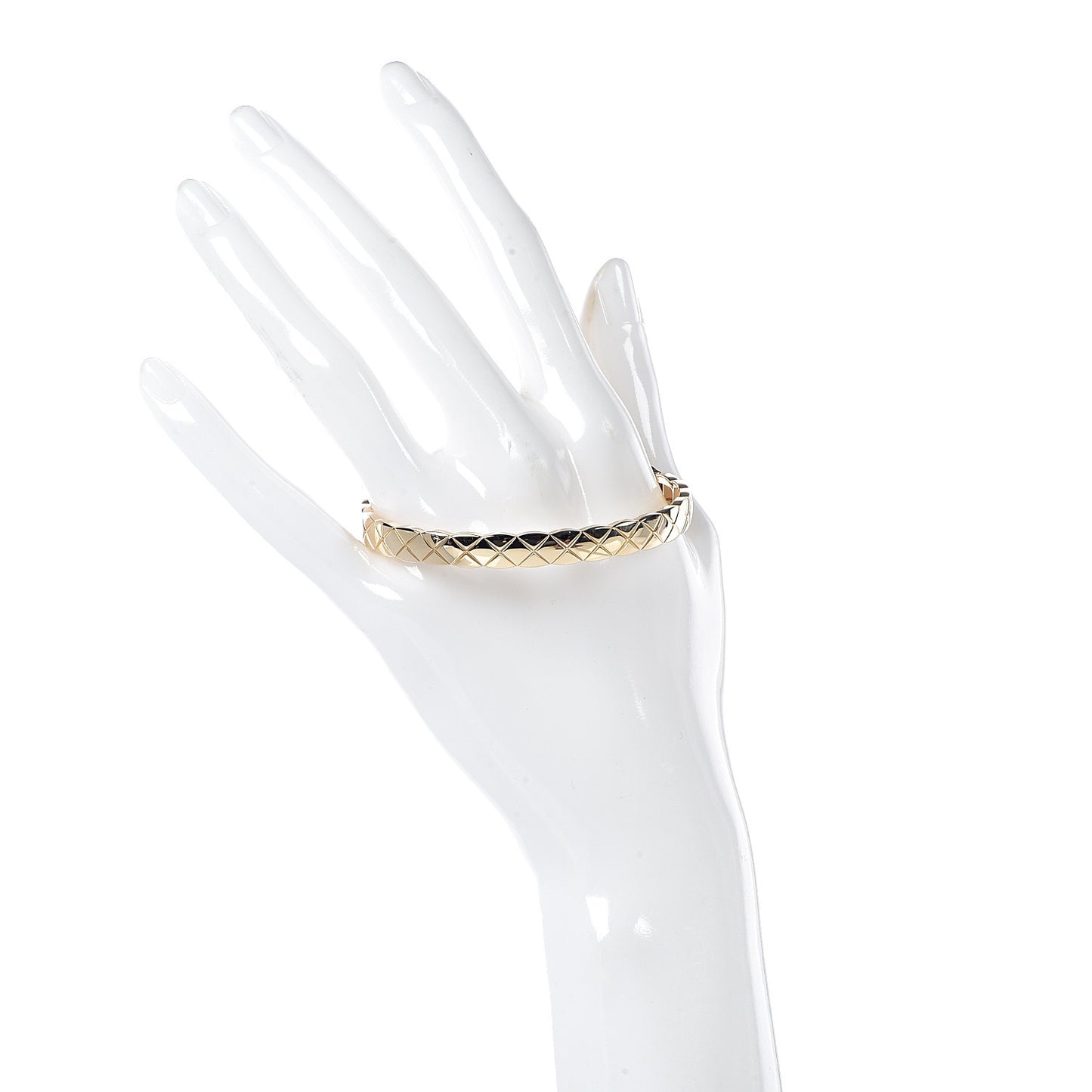 18K Yellow Gold Coco Crush Bangle Bracelet M