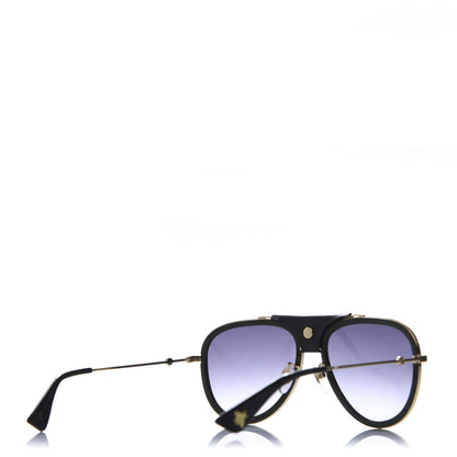 Gucci Web Aviator Sunglasses GG0062S Green Red 4 of 8