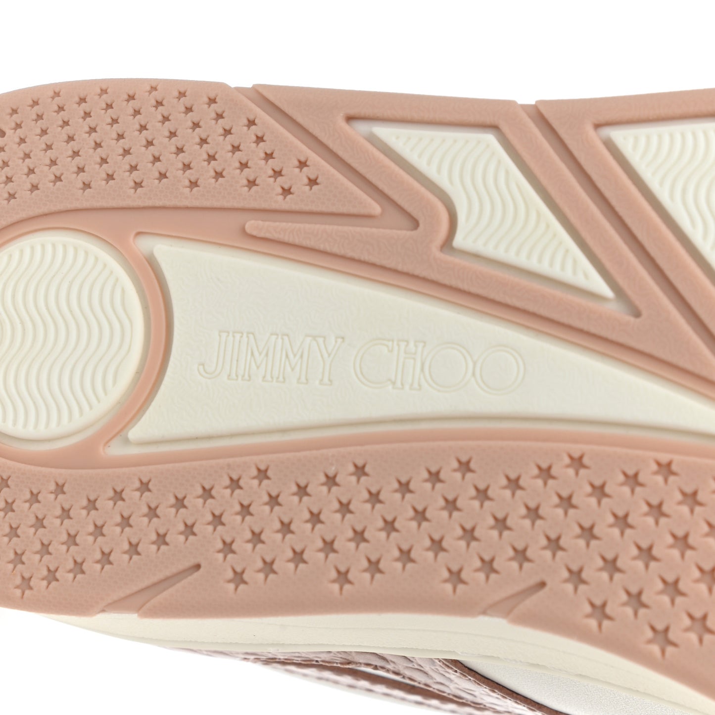 Calfskin Crocodile Embossed Hawaii Sneakers 40 Blossom White