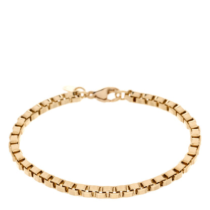Tiffany 18K Yellow Gold Venetian Link Bracelet 1 of 4