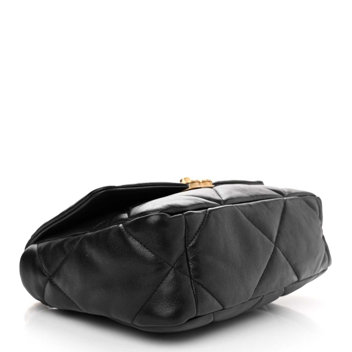 Chanel Lambskin Quilted Medium Chanel 19 Flap Black 4 of 12