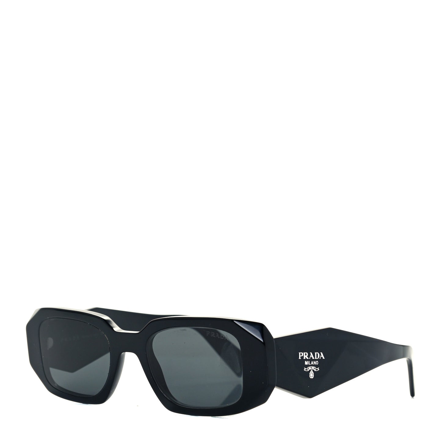 Acetate Symbole Sunglasses SPR 17W Black