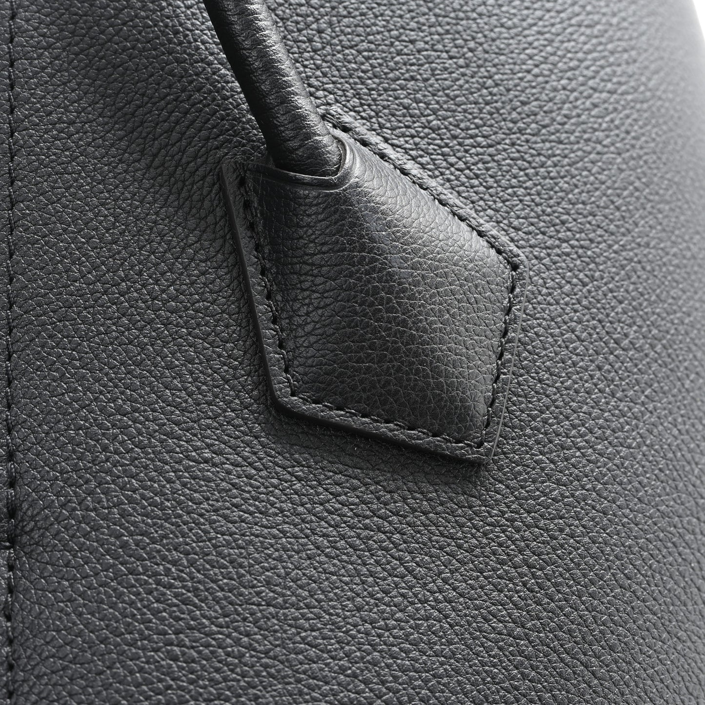 Calfskin Monogram Kimono Tote Black