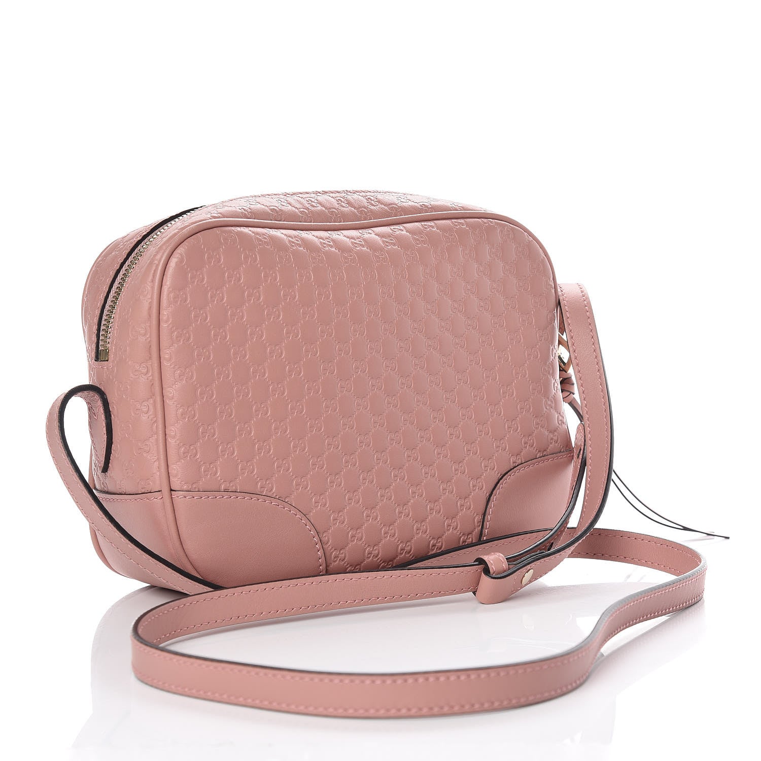 Gucci Soft Microguccissima Mini Bree Messenger Bag Soft Pink 3 of 9