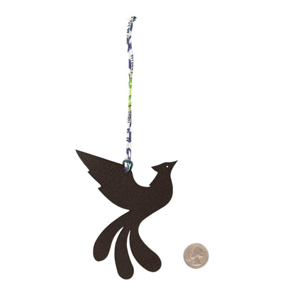 Hermes Togo Epsom Phoenix Petit H Bag Charm 2 of 4
