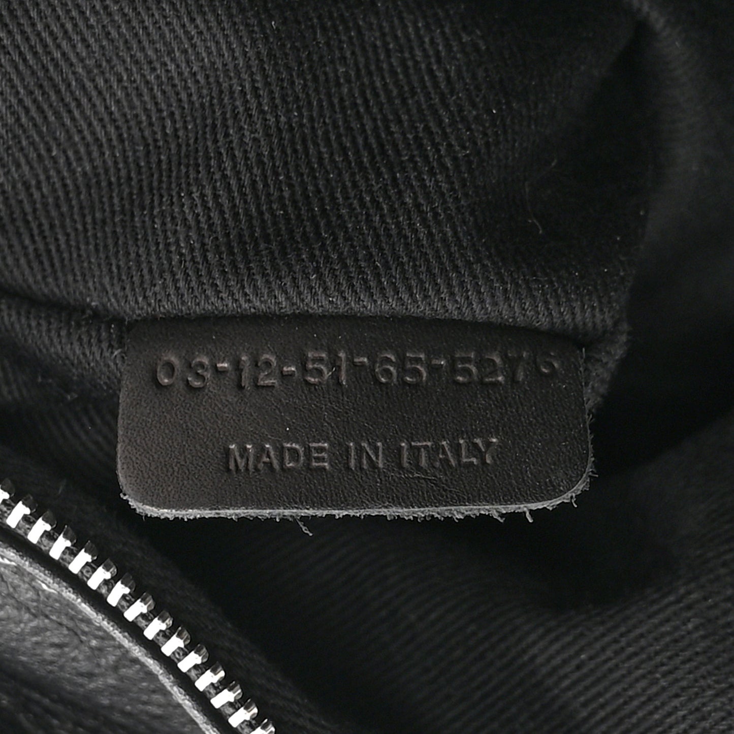 Calfskin Medium Paddington Satchel Black