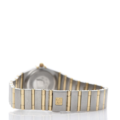 Omega Stainless Steel 18K Yellow Gold 22mm Constellation Quartz Watch Champagne 1262.10 4 of 5