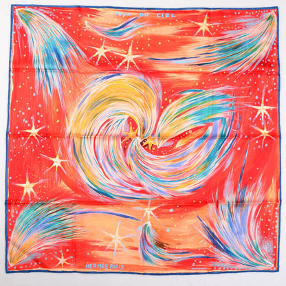 Hermes Silk Feux Du Ciel Scarf 90 2 of 6