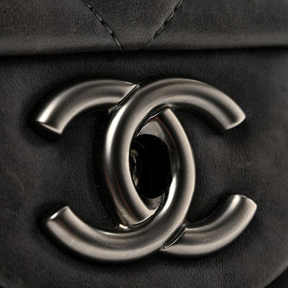 Chanel Lambskin Quilted Jumbo Single Flap Grey 13 of 13