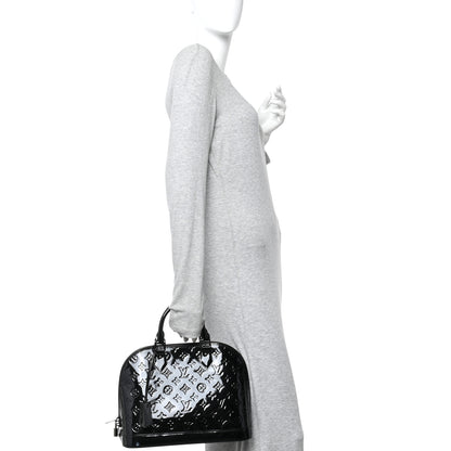 Louis Vuitton Vernis Alma PM Noir Magnetique 2 of 11