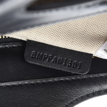 Burberry Calfskin Check Mini Pocket Bag Black 9 of 11