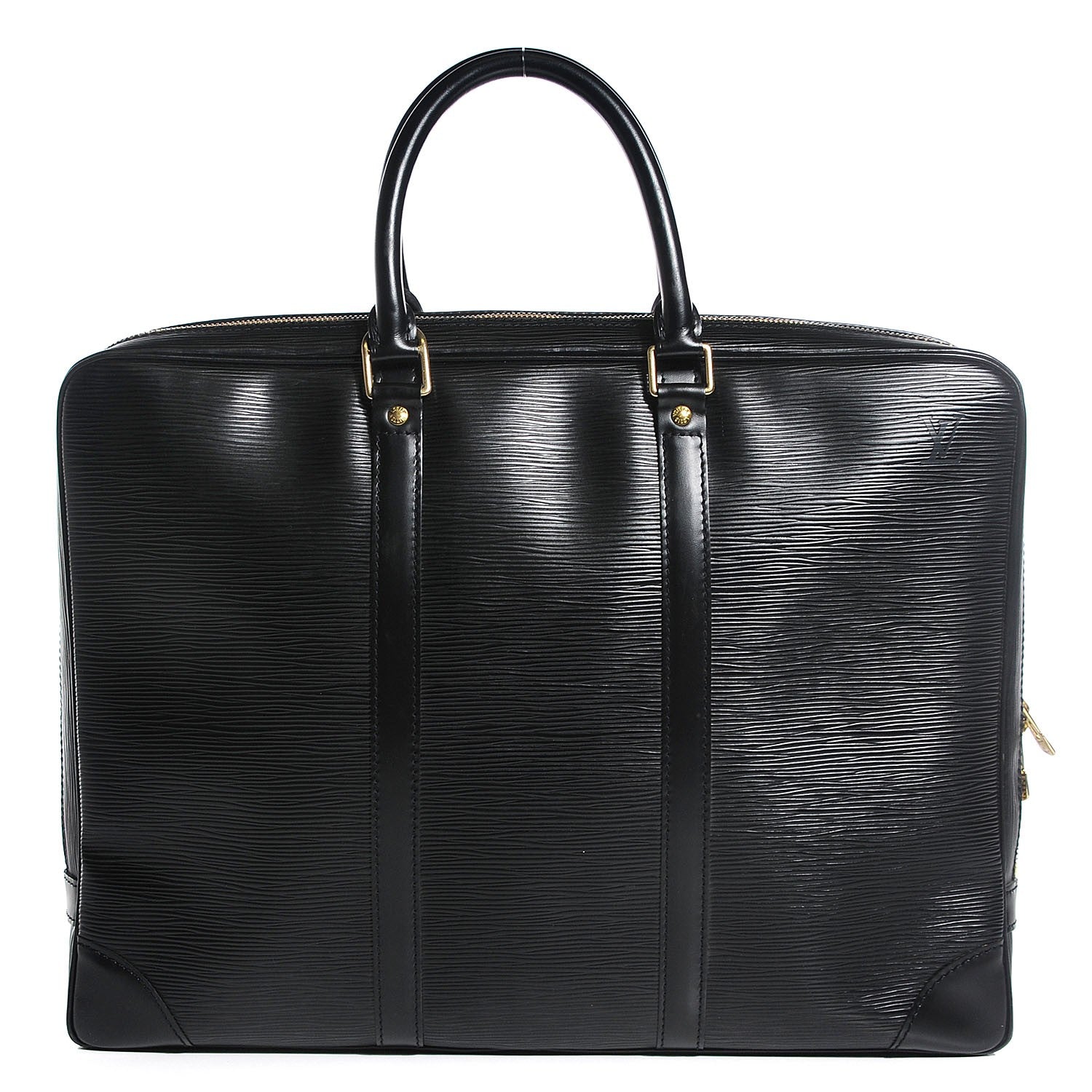 Louis Vuitton Epi Porte-Documents Voyage Briefcase Black 1 of 7