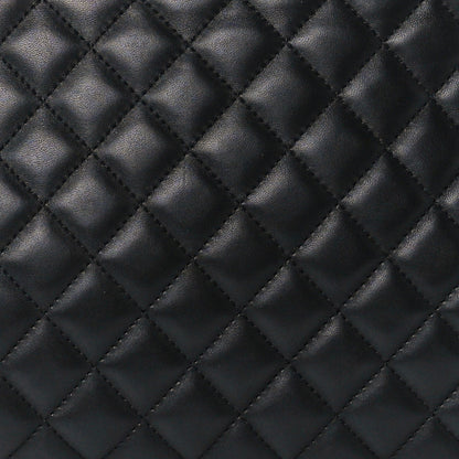 Chanel Lambskin Quilted Coco Vintage Tote Black 8 of 12