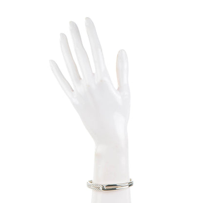 David Yurman Sterling Silver 10mm Single Loop Labyrinth Bracelet 2 of 5