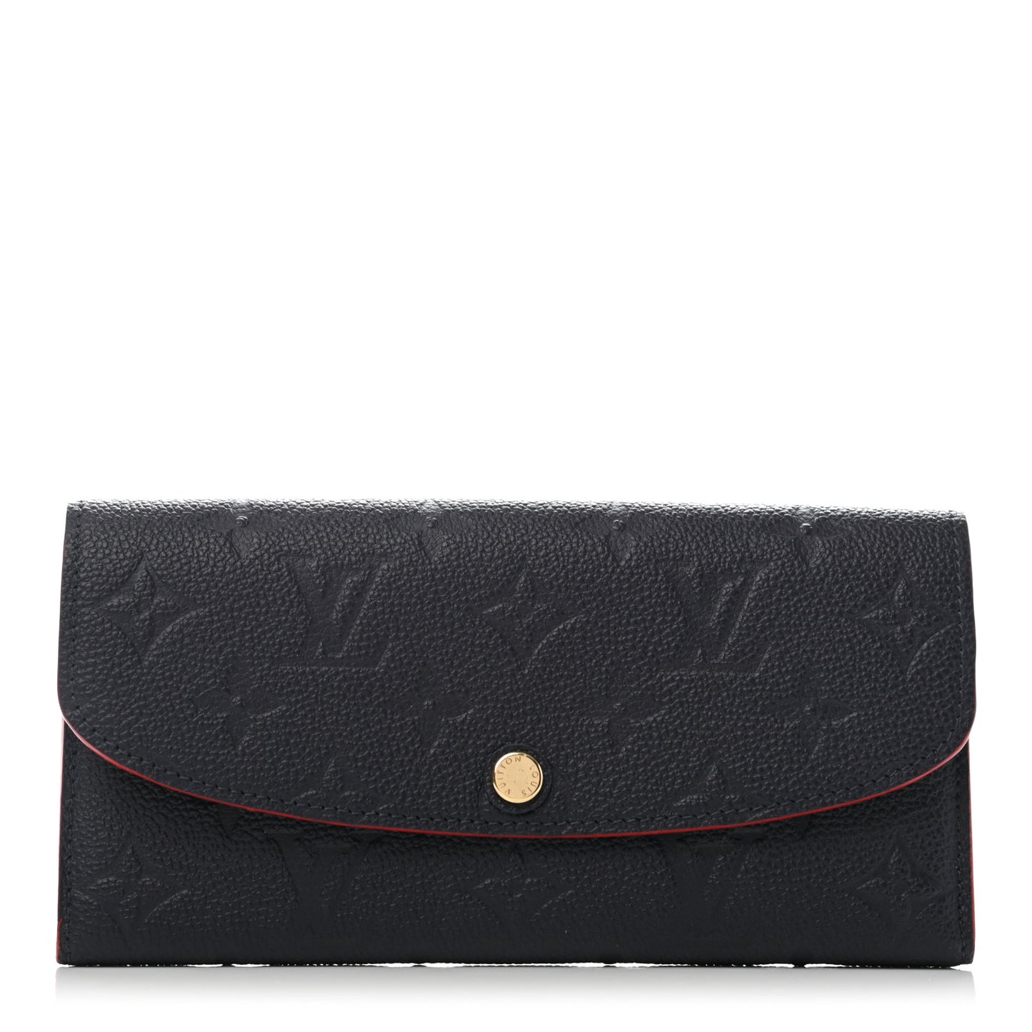Empreinte Emilie Wallet Marine Rouge