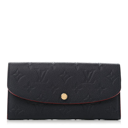 Louis Vuitton Empreinte Emilie Wallet Marine Rouge 1 of 7