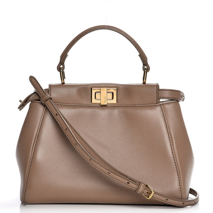 Fendi Nappa Mini Peekaboo Iconic Satchel Ratmusquet 1 of 11