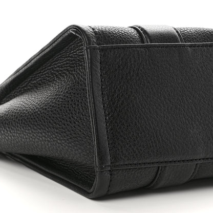 Marc Jacobs Grained Calfskin Small The Tote Bag Black 7 of 8