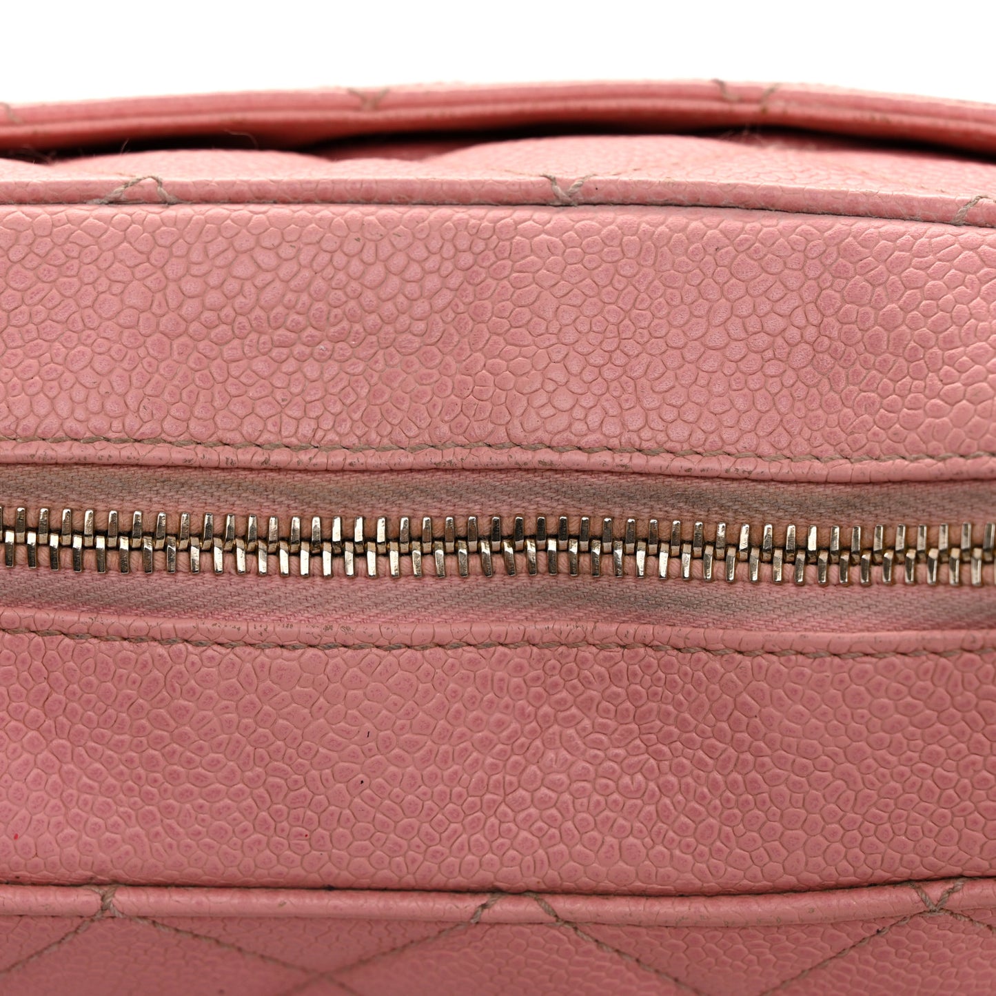 Caviar Quilted Timeless CC Shoulder Bag Pink
