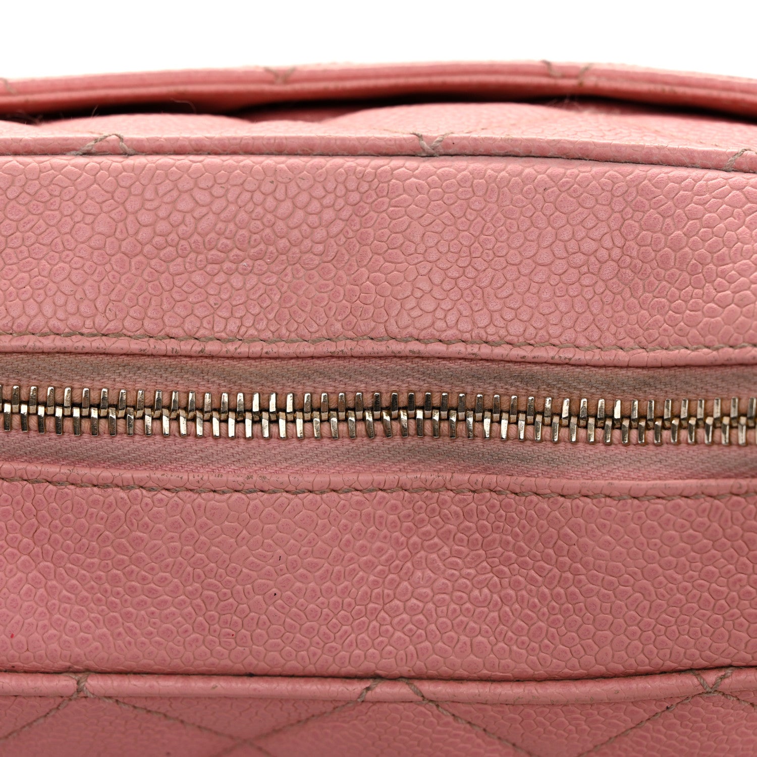 Chanel Caviar Quilted Timeless CC Shoulder Bag Pink 11 of 12
