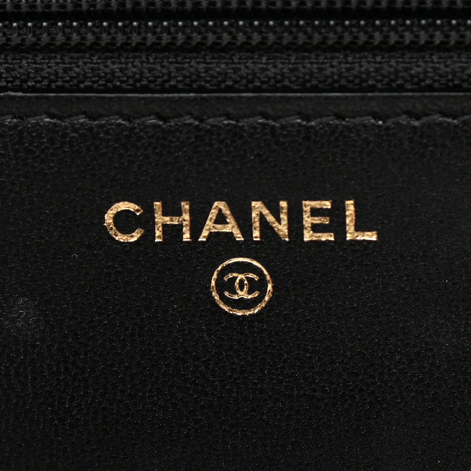 Chanel Lambskin Quilted Trendy CC Wallet On Chain WOC Black 6 of 12