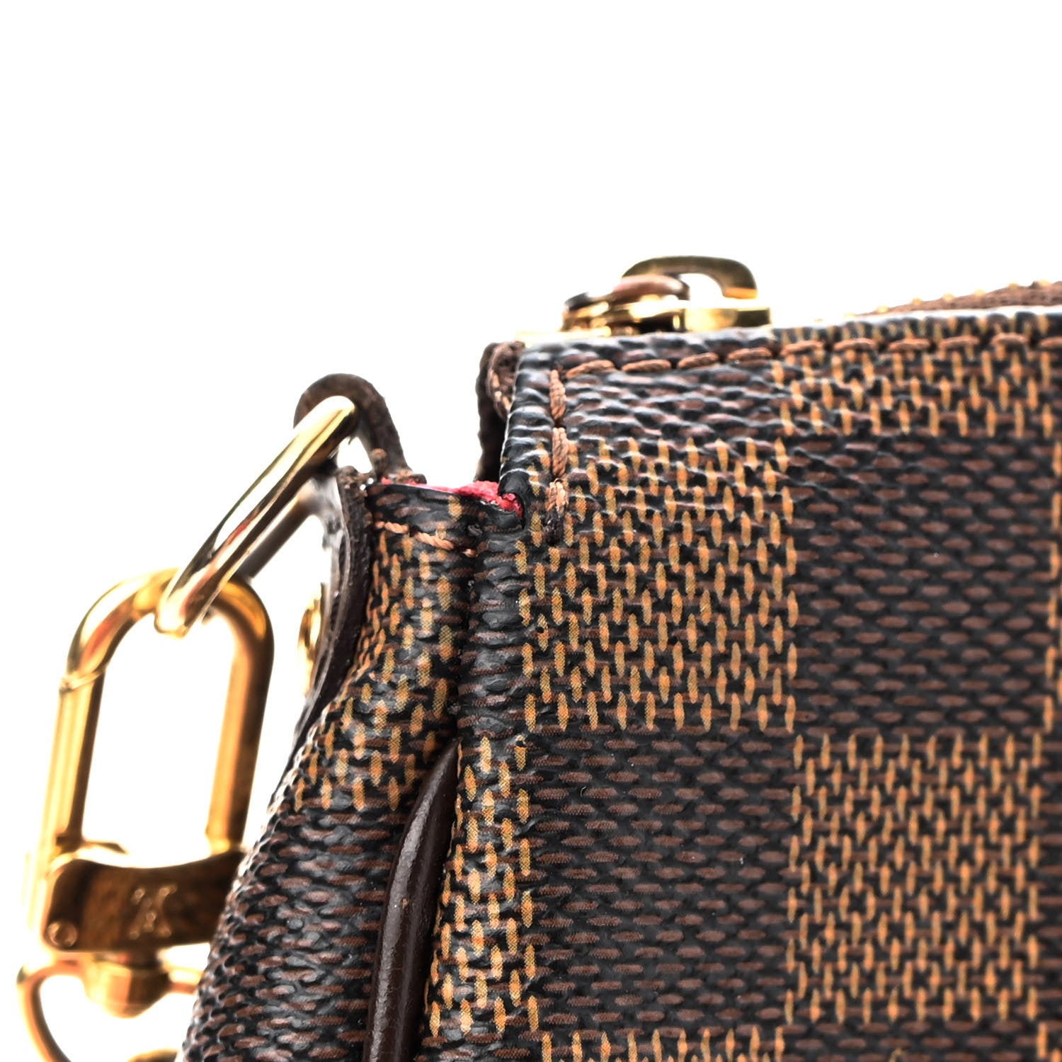 Louis Vuitton Damier Ebene Eva Clutch 10 of 13