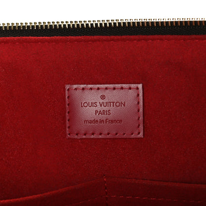 Louis Vuitton Damier Ebene Caissa Tote MM Cherry 6 of 12