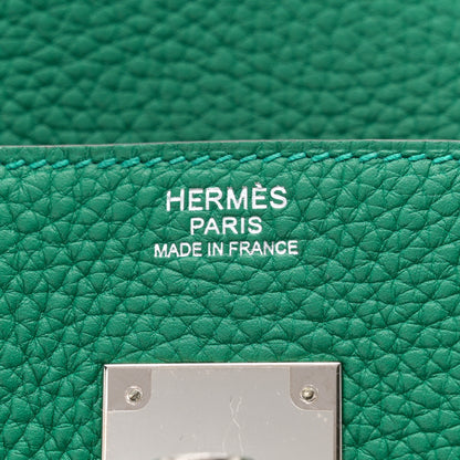 Hermes Togo Verso Birkin 30 Vert Vertigo Vert Fonce 6 of 10