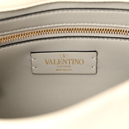 Valentino Garavani Nappa Medium Roman Stud Shoulder Bag Ivory 6 of 11