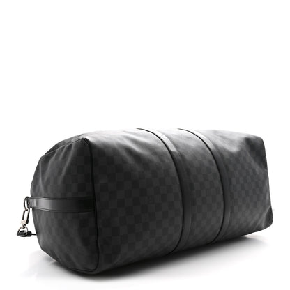 Louis Vuitton Damier Graphite Keepall Bandouliere 55 3 of 10