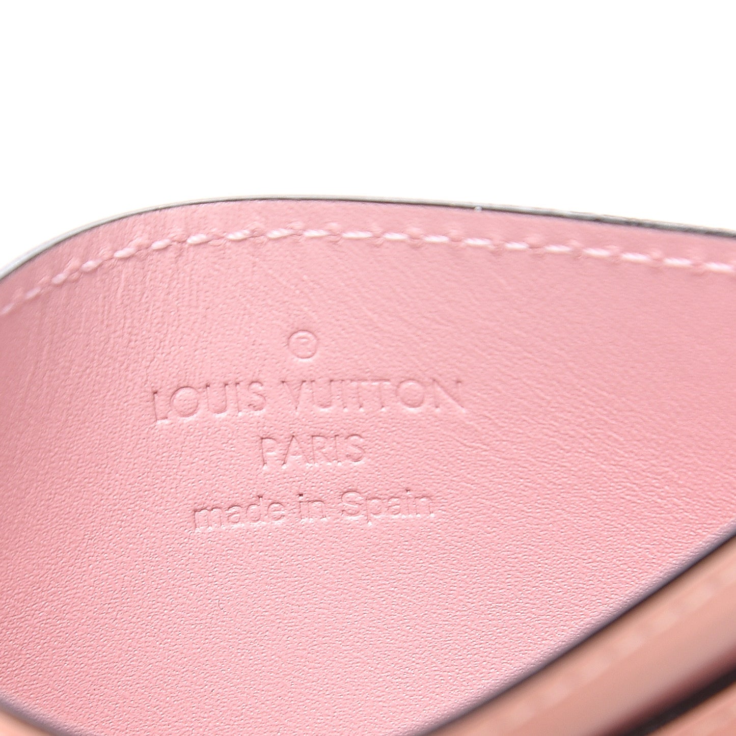 Patent Miroir Venice Card Holder Rose Ballerine