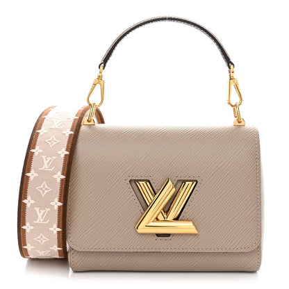 Louis Vuitton Epi Twist Top Handle Shoulder Bag PM Griege 3 of 12