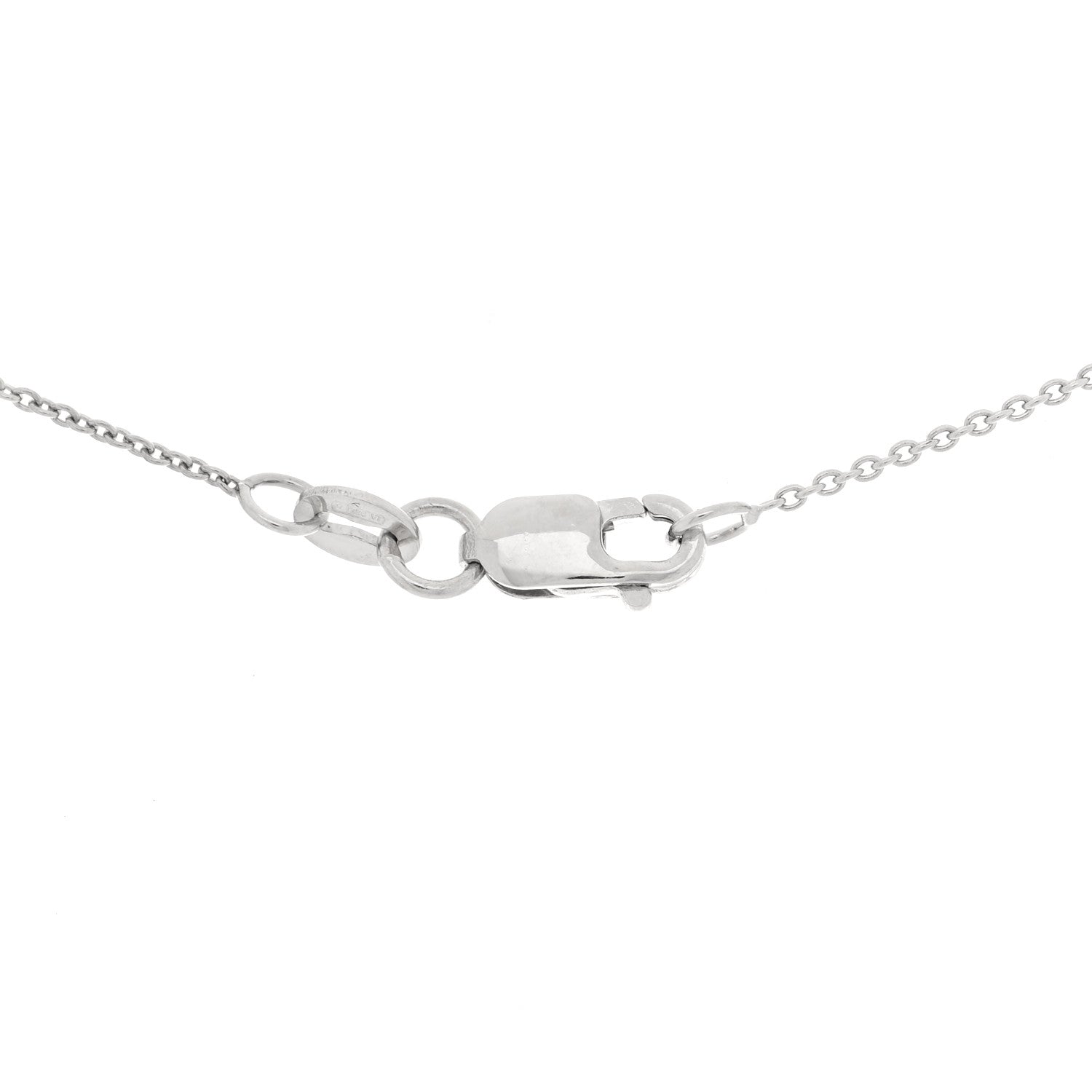 Roberto Coin 18K White Gold Love Necklace 4 of 4