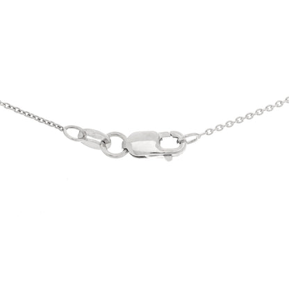 Roberto Coin 18K White Gold Love Necklace 4 of 4