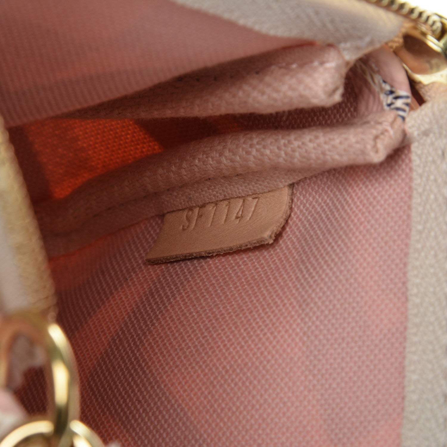 Louis Vuitton Damier Azur Tahitienne Mini Pochette Accessories 7 of 7