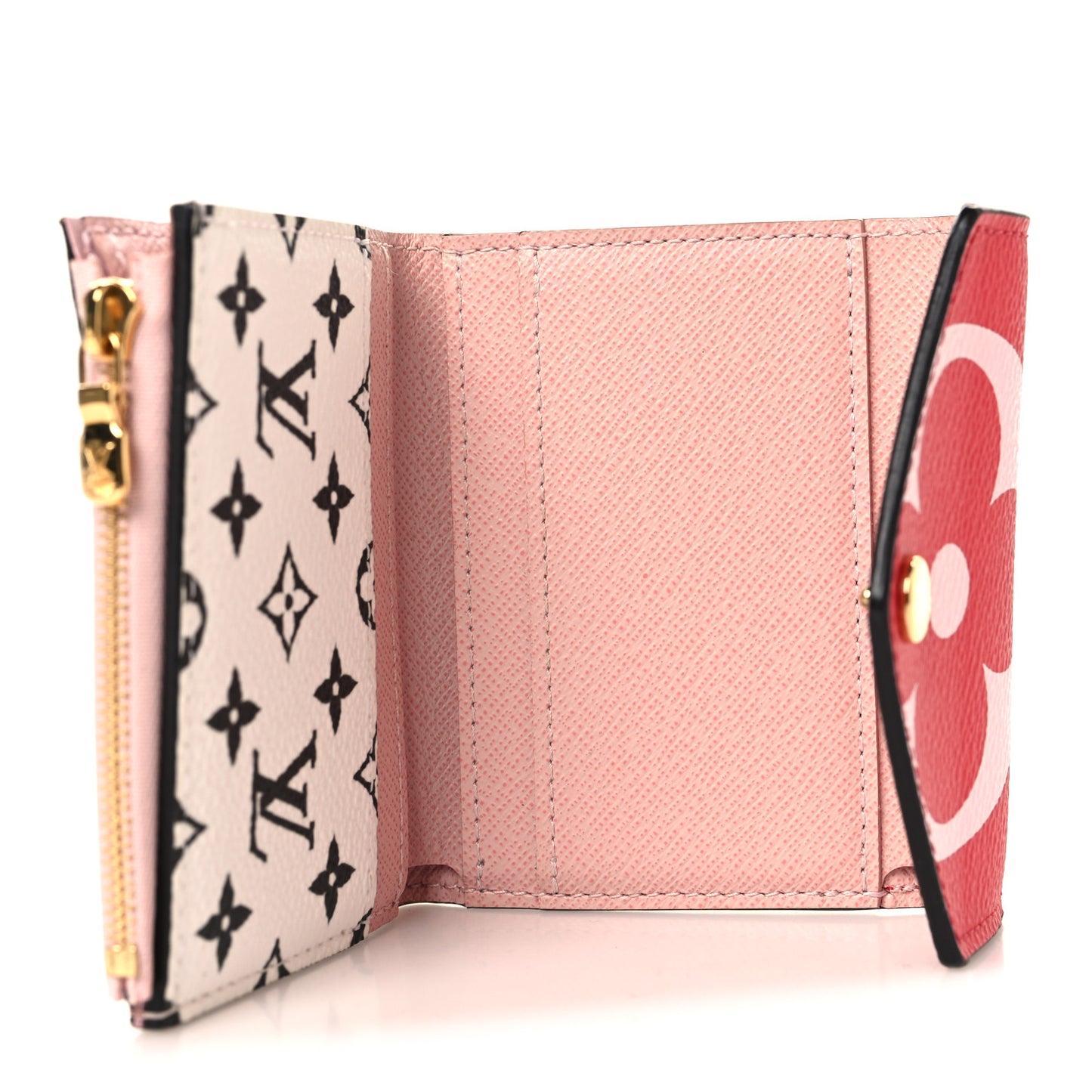 Monogram Giant Zoe Wallet Rouge Rose
