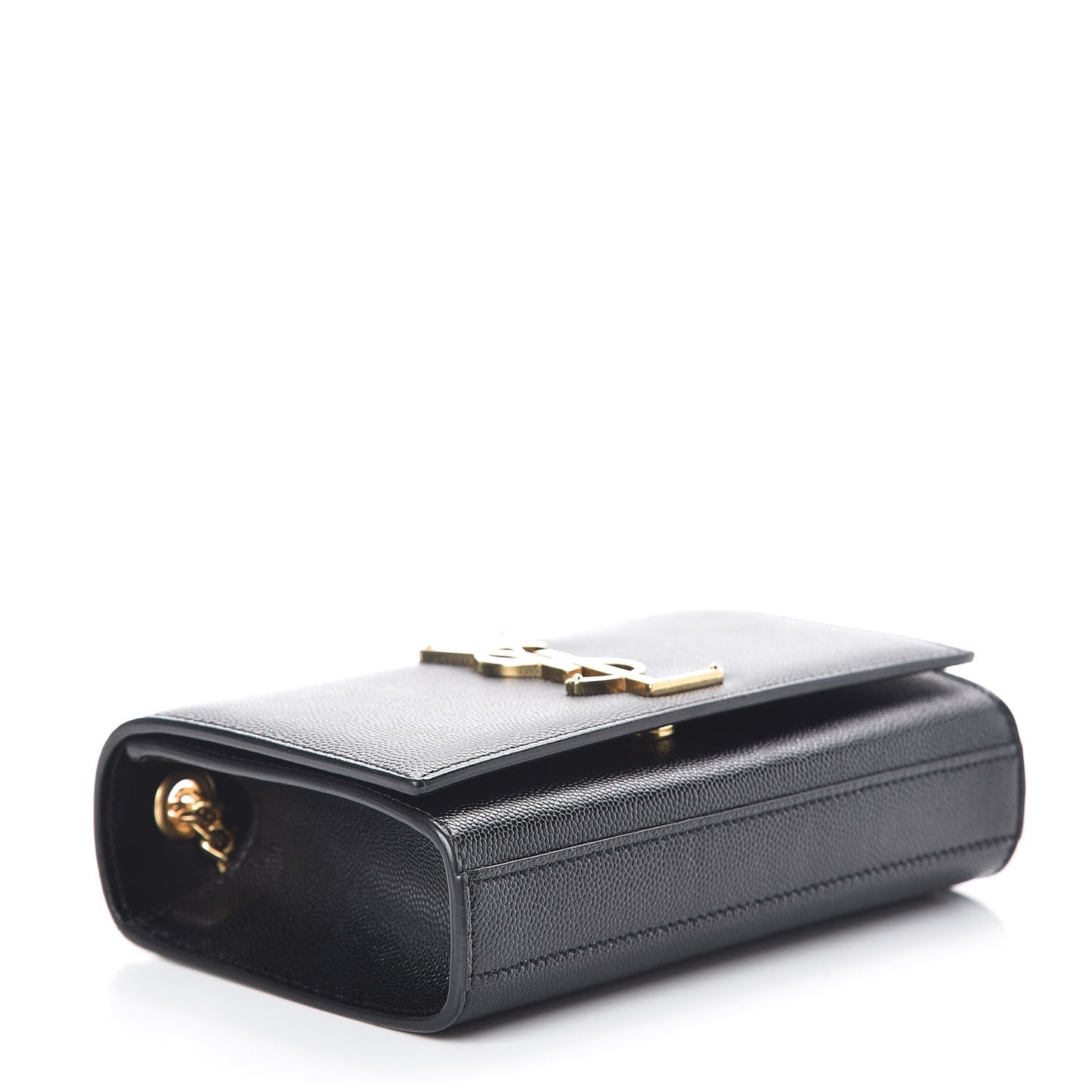 Grain De Poudre Small Monogram Kate Satchel Black