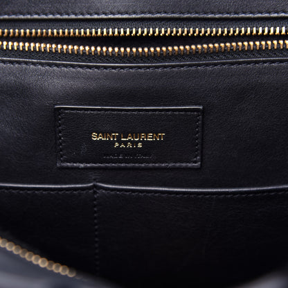 Saint Laurent Smooth Calfskin Medium Y Ligne Cabas Black 6 of 10