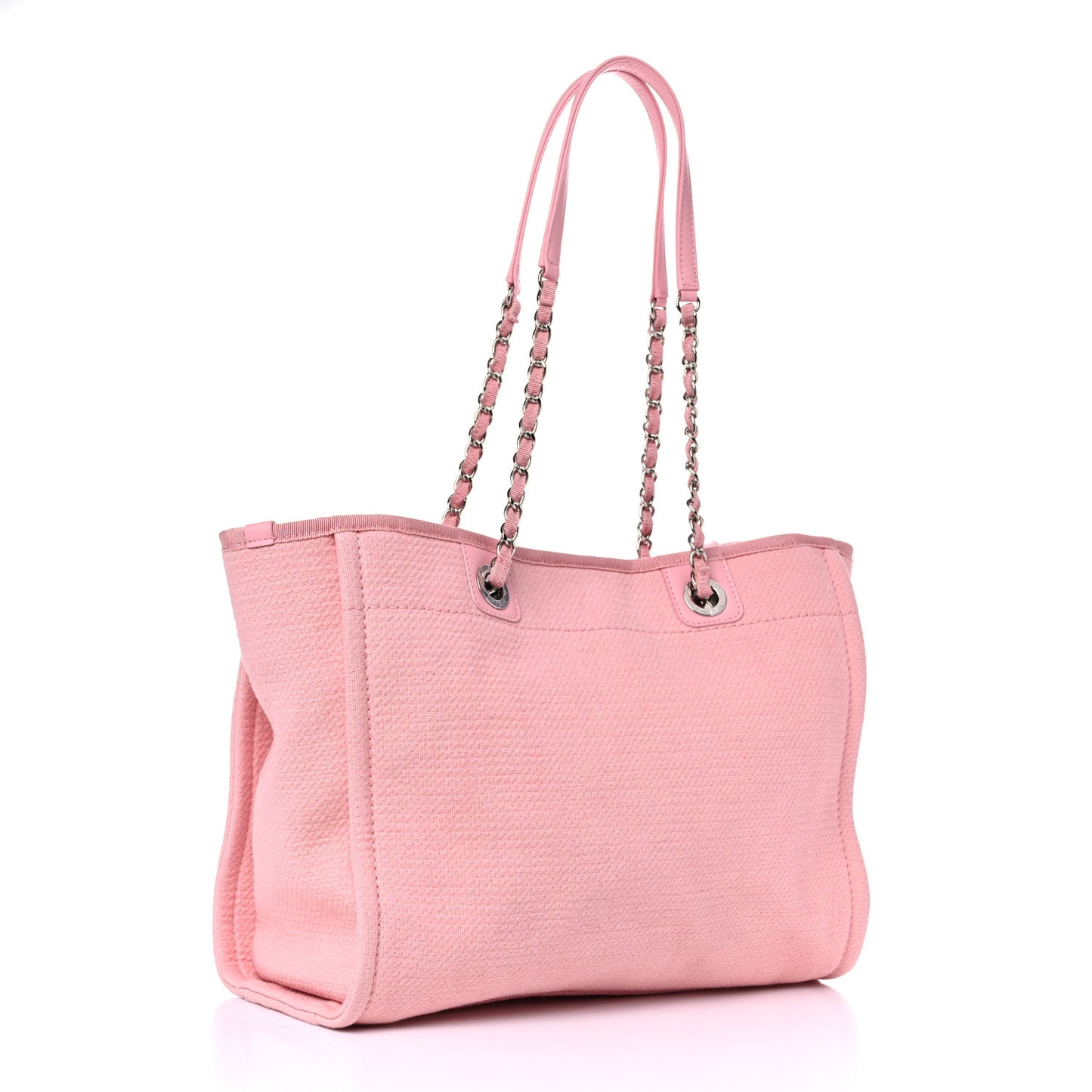 Mixed Fibers Small Deauville Tote Pink