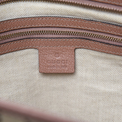 Gucci Monogram Medium Bree Zippered Tote Beige Dark Cipria 6 of 10