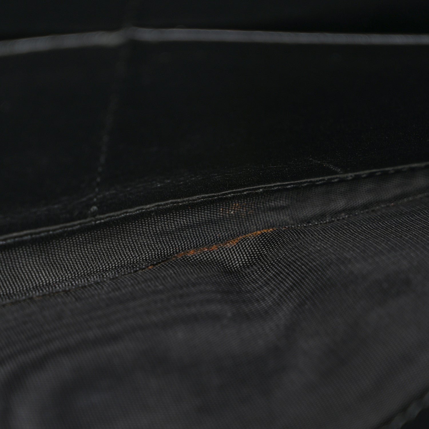 Saint Laurent Textured Patent Monogram Belle De Jour Zip Around Wallet Black 9 of 13