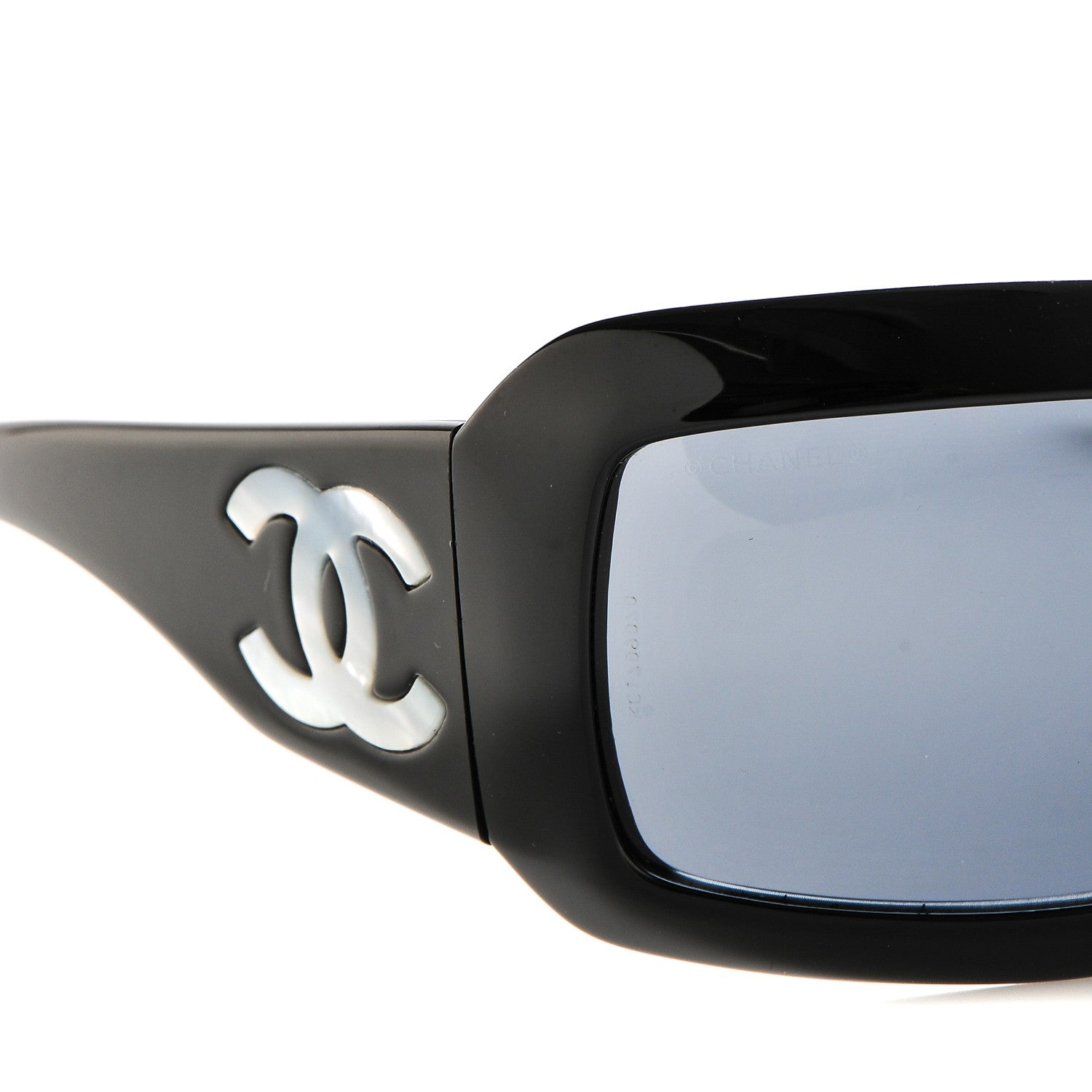 Chanel Mother of Pearl CC Sunglasses 5076-H Black 7 of 8