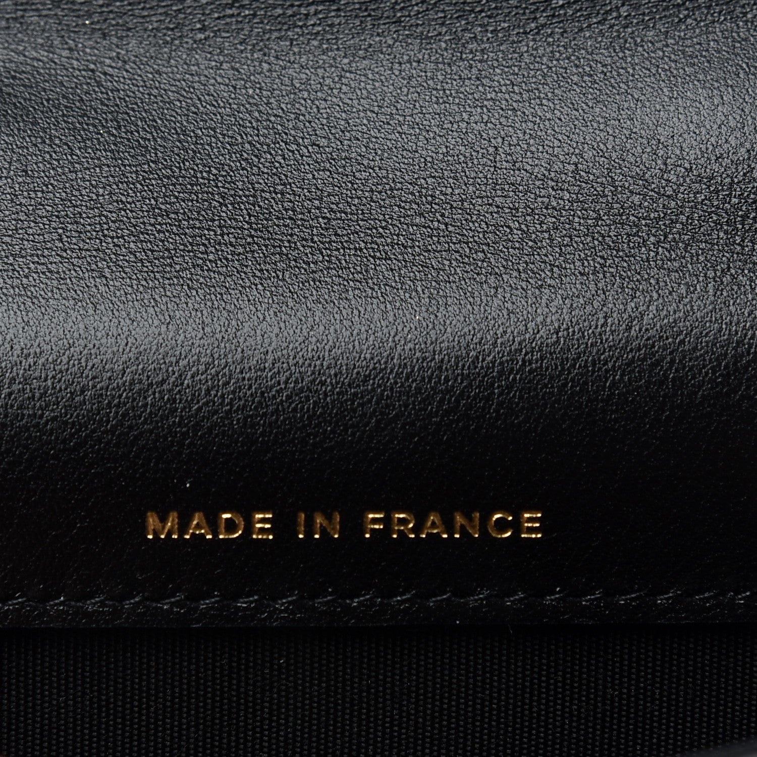 Chanel Lambskin Quilted Top Handle Flap Coin Purse With Chain Black 7 of 9