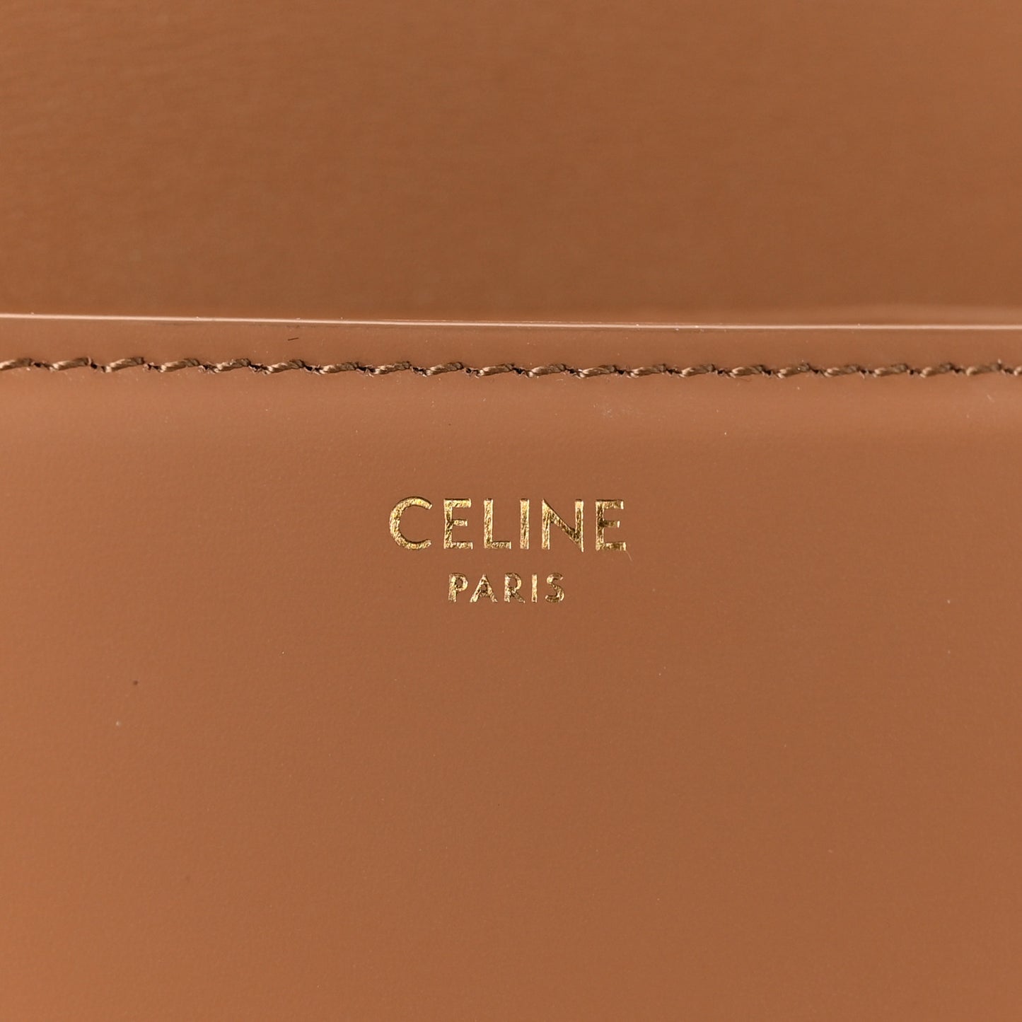 Shiny Calfskin Teen Triomphe Bronze