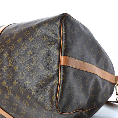 Louis Vuitton Monogram Keepall Bandouliere 60 10 of 25