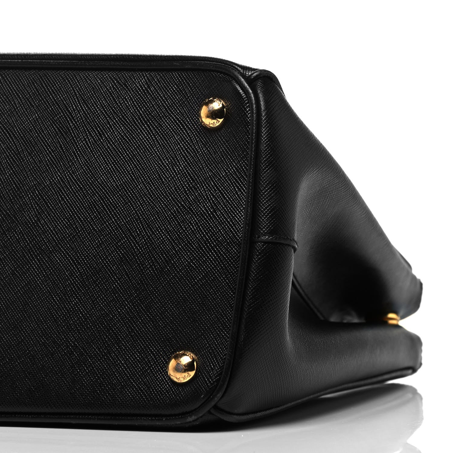 Prada Saffiano Medium Galleria Double Zip Tote Black 6 of 9