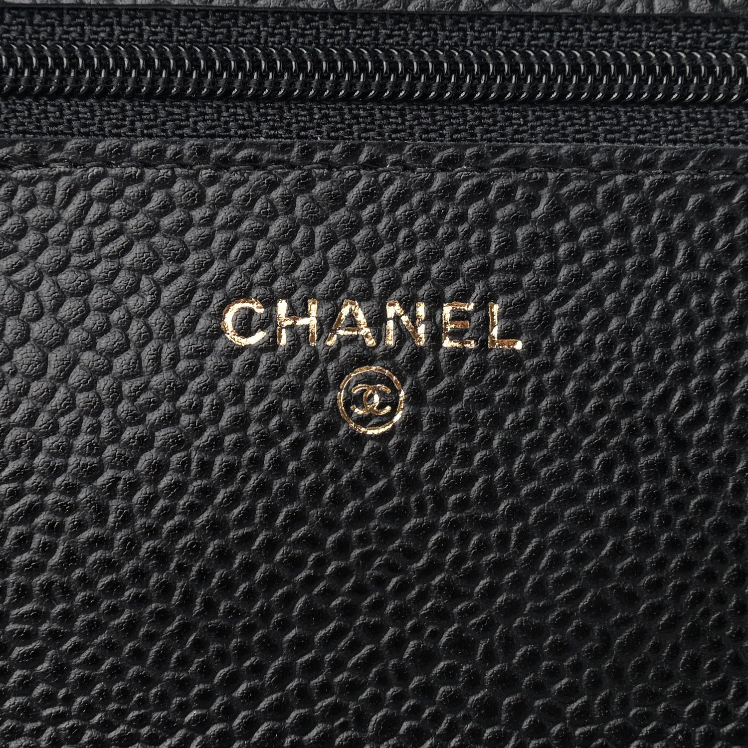 Chanel Caviar Quilted Wallet On Chain WOC Black 6 of 11