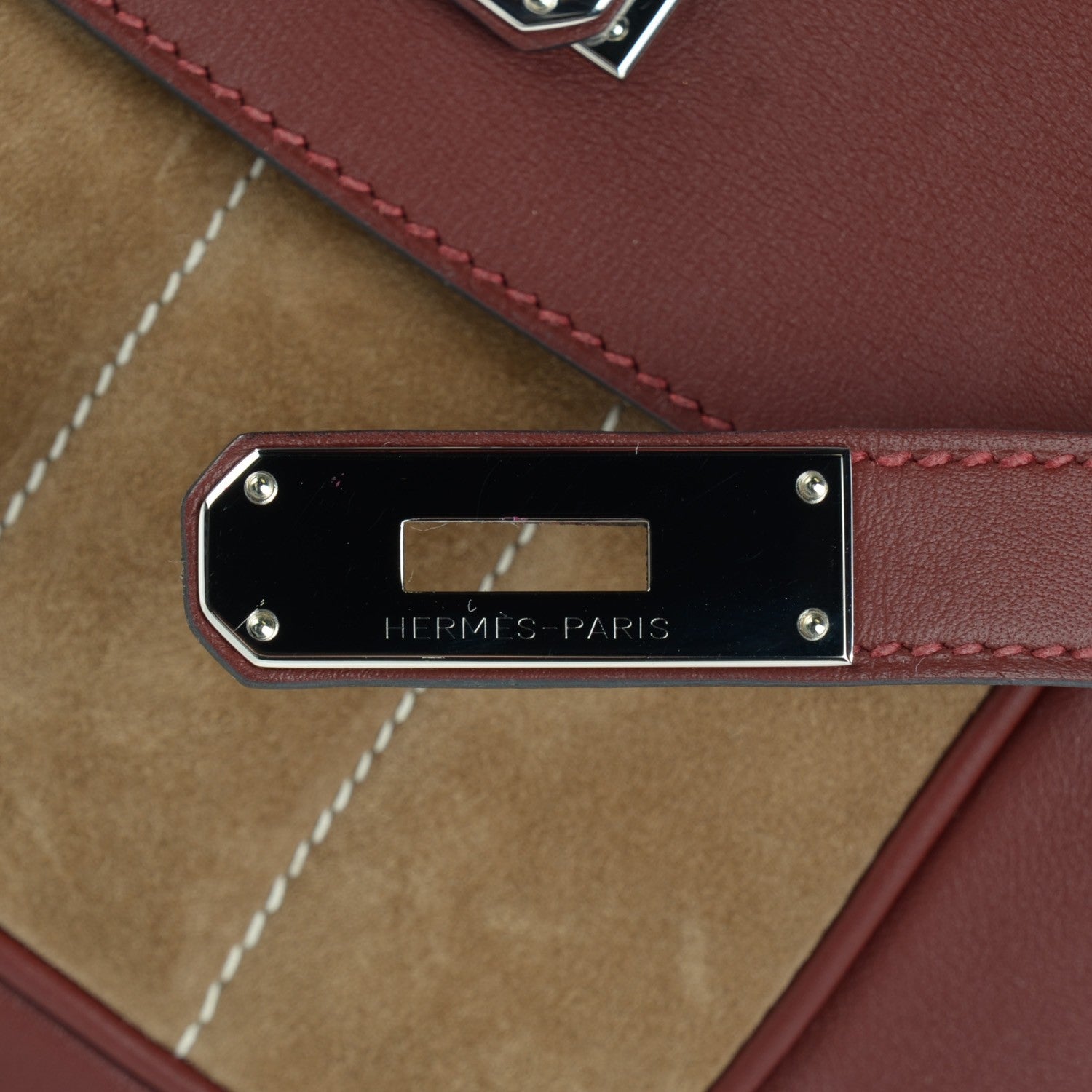 Hermes Swift Veau Doblis Mini Sac Berline 21 Rouge H 14 of 14