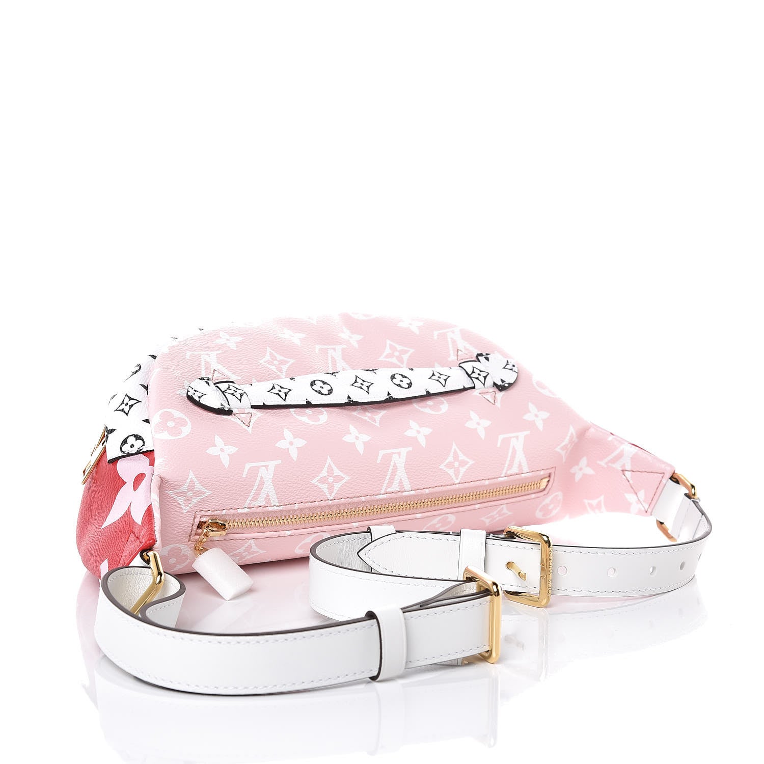 Louis Vuitton Monogram Giant Bumbag Rouge 3 of 7